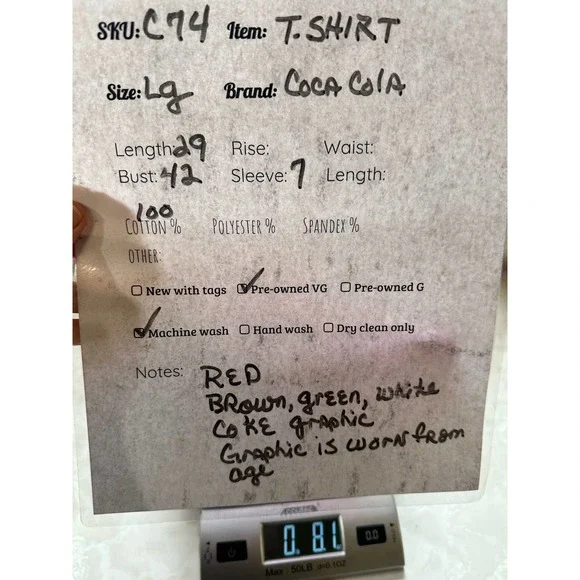 Coca-Cola Red T-Shirt - Picture 4 of 4